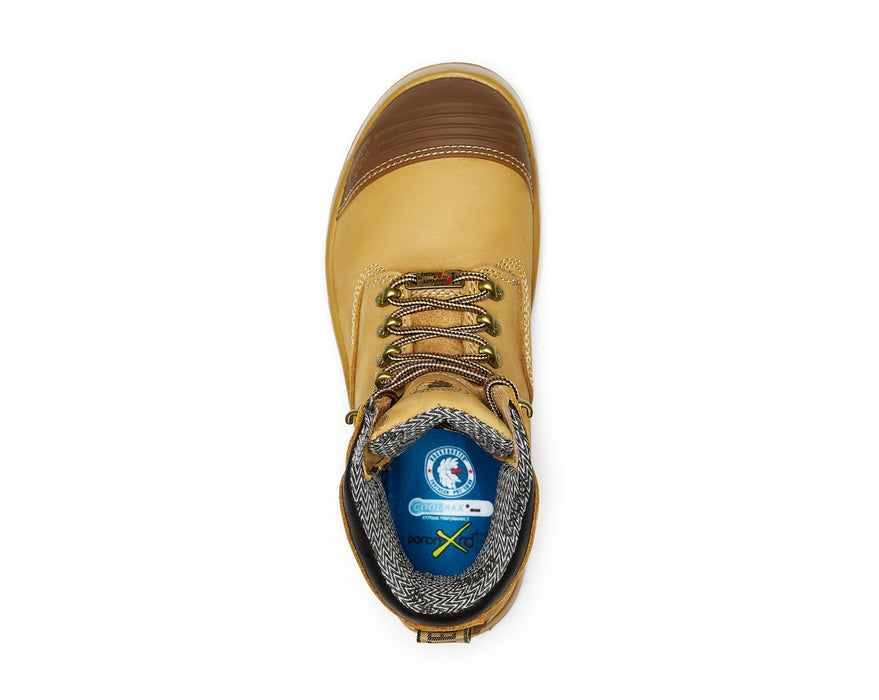 ROCKROOSTER Men's Asphalt Work Boots Steel Toe, Antistatic, Slip Resistant, Water-Resistant Leather, Heat-Resistant PU/Rubber Outsole, ASTM F2413-18 I/75 C/75 SD, AK232