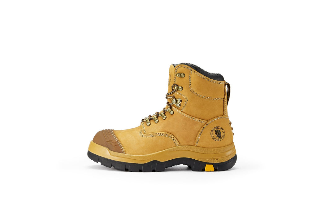ROCKROOSTER Men's Asphalt Work Boots Steel Toe, Antistatic, Slip Resistant, Water-Resistant Leather, Heat-Resistant PU/Rubber Outsole, ASTM F2413-18 I/75 C/75 SD, AK232