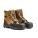 ROCKROOSTER Woodland Brown 6 inch Waterproof Safety Toe Leather Work Boots AK669