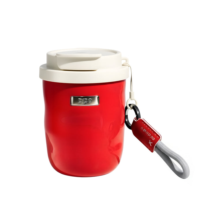 PIPO 316 Stainless Steel Coffee Tumbler - Premium Portable Travel Mug, Aesthetic & Leak-Proof