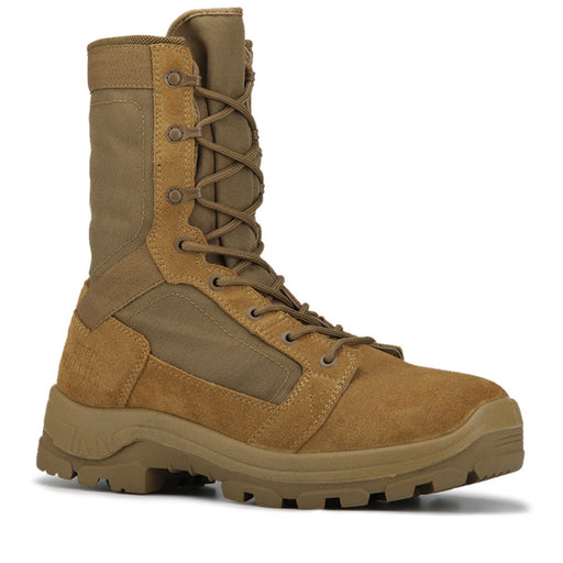 ROCKROOSTER M.G.D.B. 8 inch Tactical Police Boots, Soft Toe, Breathable, AB5010 AR670-1 Standard