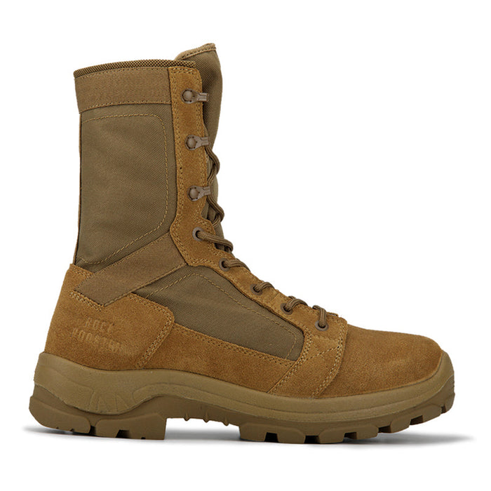 ROCKROOSTER M.G.D.B. 8 inch Tactical Police Boots, Soft Toe, Breathable, AB5010 AR670-1 Standard