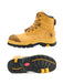 ROCKROOSTER Men's Asphalt Work Boots Steel Toe, Antistatic, Slip Resistant, Water-Resistant Leather, Heat-Resistant PU/Rubber Outsole, ASTM F2413-18 I/75 C/75 SD, AK232