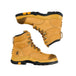 ROCKROOSTER Men's Asphalt Work Boots Steel Toe, Antistatic, Slip Resistant, Water-Resistant Leather, Heat-Resistant PU/Rubber Outsole, ASTM F2413-18 I/75 C/75 SD, AK232
