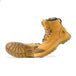 ROCKROOSTER Men's Work Boots Steel Toe, Antistatic Water-Resistant Leather Safety Boots, Side Zipper, Slip Resistant, Wide Width, AK232Z