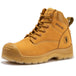 ROCKROOSTER Woodland Wheat 6 inch Composite Toe Zip-sided Leather Work Boots AK659